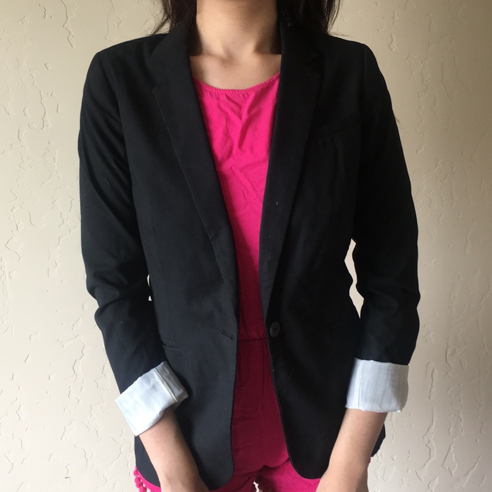 Black professional blazer